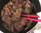 ハツ付き鶏レバーの甘辛煮（覚書）作り方7写真