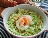 レンジで簡単☆焼肉のタレで巣ごもり卵。作り方5写真