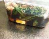ご飯のお供♡大葉と茗荷のニンニク醤油漬け作り方5写真