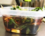 ご飯のお供♡大葉と茗荷のニンニク醤油漬け作り方6写真