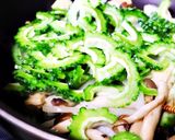 高野豆腐とゴーヤのピリ辛甘だれ炒め作り方6写真