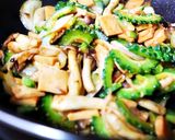 高野豆腐とゴーヤのピリ辛甘だれ炒め作り方7写真