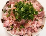コク旨簡単ねぎとろ丼*のり玉&ごま油!作り方2写真