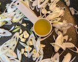 エリンギと納豆の冷製和風パスタ作り方3写真