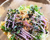 エリンギと納豆の冷製和風パスタ作り方8写真