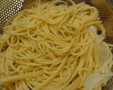 メカジキとオクラとパプリカのパスタ作り方6写真