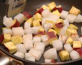 秋野菜の四重奏パスタ作り方4写真
