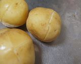じゃが芋ホクホク　皮を簡単に剥く小技作り方1写真