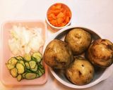 味わい深いポテトサラダ＊りんご酢が決め手作り方1写真
