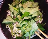もやしかさ増し空芯菜炒め作り方5写真