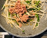 ツナとピーマンともやしの無限野菜作り方4写真