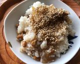 納豆と生姜の甘煮のご飯作り方3写真