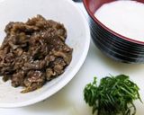 牛肉のしぐれ煮ととろろのぶっかけうどん作り方3写真