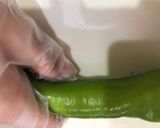 福耳唐辛子と吉川なすの山椒味噌炒め作り方3写真