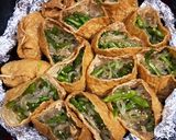 余った味付け稲荷の皮でササゲ豆の煮付け！作り方6写真