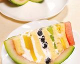 丸ごとスイカケーキ作り方8写真
