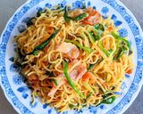 上海焼きそば風作り方10写真