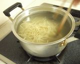 簡単！冷やし鯖缶豆乳ラーメン作り方1写真