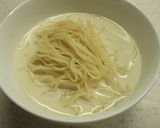 簡単！冷やし鯖缶豆乳ラーメン作り方4写真