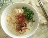 簡単！冷やし鯖缶豆乳ラーメン作り方5写真