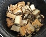 絹厚揚げとキノコの甘酢煮作り方2写真