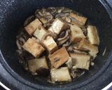 絹厚揚げとキノコの甘酢煮作り方3写真