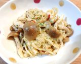 簡単♪きのこでペペロンチーノ作り方7写真