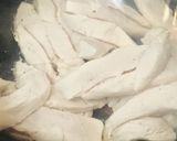 プチッとうどん使用●ささみ＆冷やしうどん作り方1写真