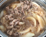 我が家の簡単和風牛丼♪(昆布つゆ使用)作り方3写真