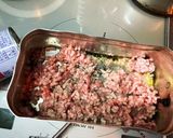 メスティンで作るミートソースチーズ焼き作り方2写真
