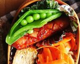 お弁当★ピリ辛ソーセージ★彩りおかず作り方5写真