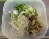 サバ缶を使った簡単冷やしそば作り方2写真