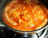 キャベツのトマト煮作り方5写真