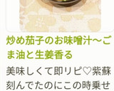 炒め茄子のお味噌汁～ごま油と生姜香る作り方15写真