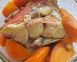 作りおきで冷やして煮こごり金目鯛の煮付け作り方7写真