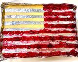 アメリカ国旗のベイクドチーズケーキ作り方18写真