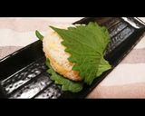 お弁当・・・118あかりと大葉ごはん作り方2写真