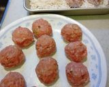 肉団子のもち米蒸し作り方2写真