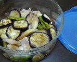 夏野菜と鶏肉の南蛮漬け作り方6写真