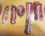 豚肉のチーズ挟み焼き作り方2写真