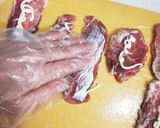 豚肉のチーズ挟み焼き作り方3写真