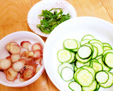 暑い夏に火を使わない♪さば缶で簡単冷や汁作り方1写真