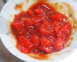 豚ステーキ♪生トマトとケチャップソース♪作り方1写真