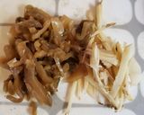 豚肉とザーサイともやしのあんかけ焼きそば作り方5写真