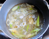 長ネギと揚げ玉の中華スープ作り方4写真