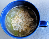 長ネギと揚げ玉の中華スープ作り方5写真