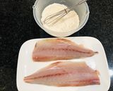 *アジのカレー粉焼き*作り方1写真