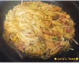 おからパウダーと長芋のもっちりお好み焼き作り方3写真