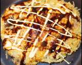 おからパウダーと長芋のもっちりお好み焼き作り方4写真