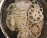 れんこんとちくわの梅マヨネーズあえ作り方1写真
